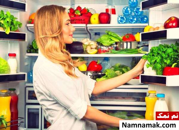 نشتی آب یخچال به دلیل آب سبزیجات
