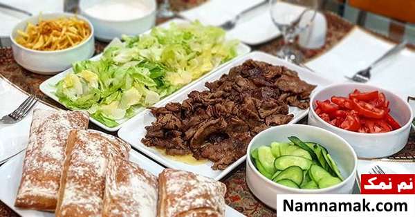 روش تهیه دونر کباب بوقلمون 
