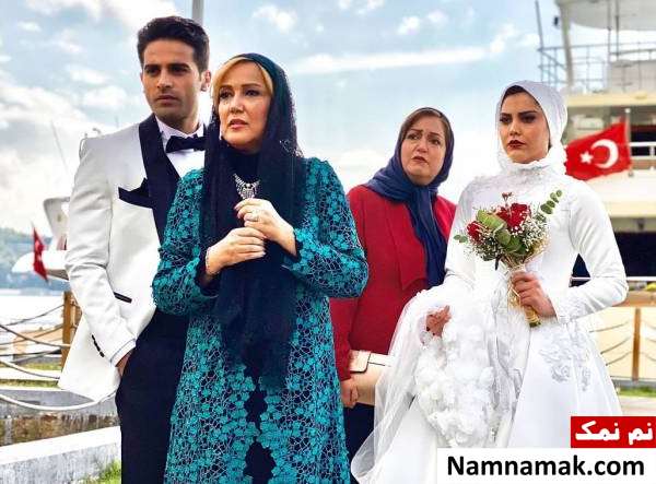 آرمان درویش و بازیگران سریال ملکه گدایان