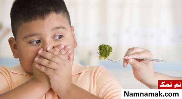 اجبار کردن کودک برای خوردن مواد غذایی جدید