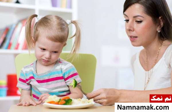 مشکلات خوردن و میل کم به غذا