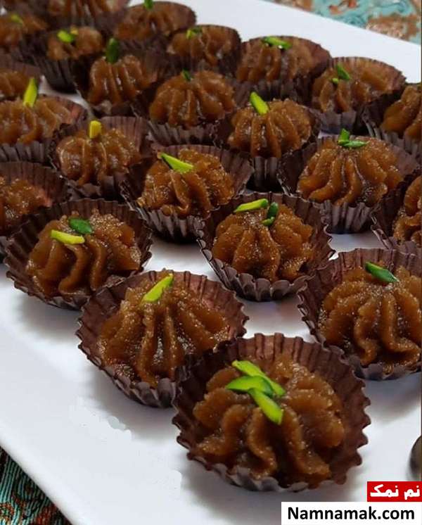 حلوا سیاه ، طرز تهیه حلوا سیاه با شیره انگور زوش پخت حلوا سیاه
