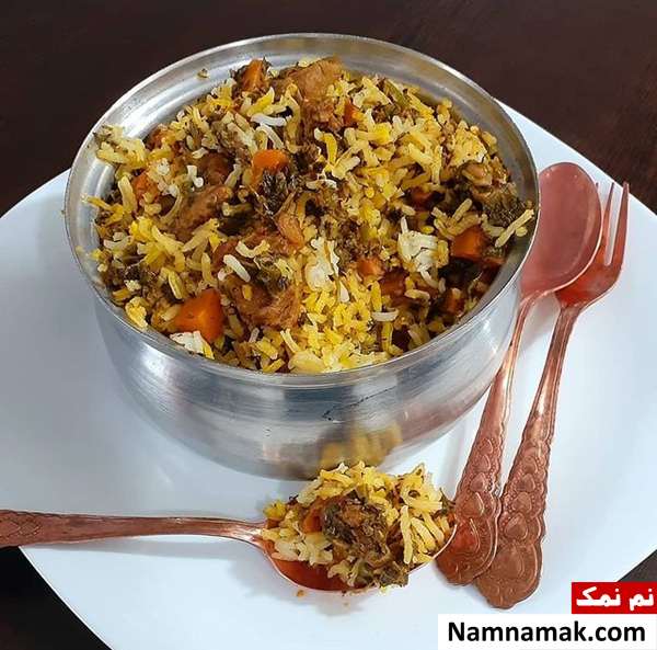 طرز تهیه فلفل پلو