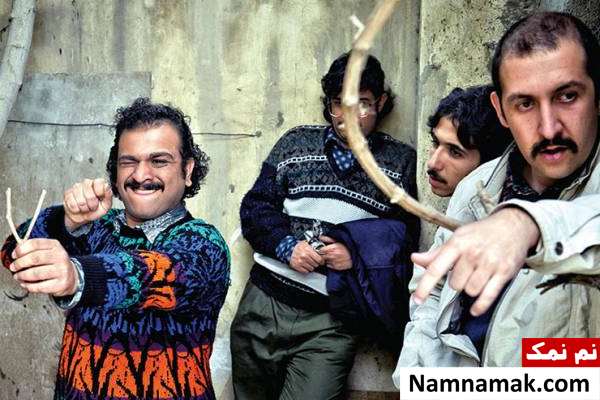 جواد خواجوی و بازیگران سریال نوروز رنگی