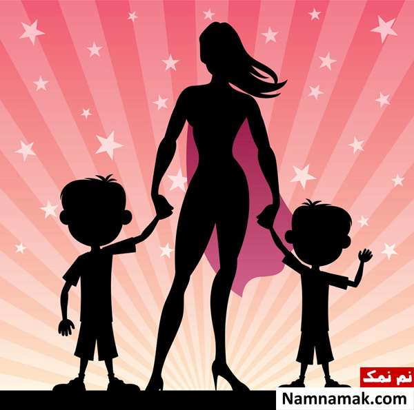دلنوشته مادرانه برای تولد پسرم با عکس نوشته