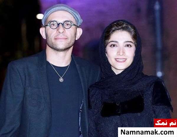 مینا ساداتی و همسرش بابک حمیدیان