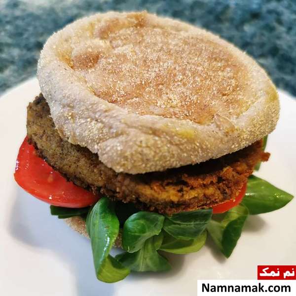همبرگر بلغور