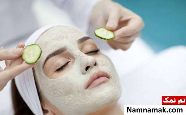 خیار برای درمان لکه های پوست