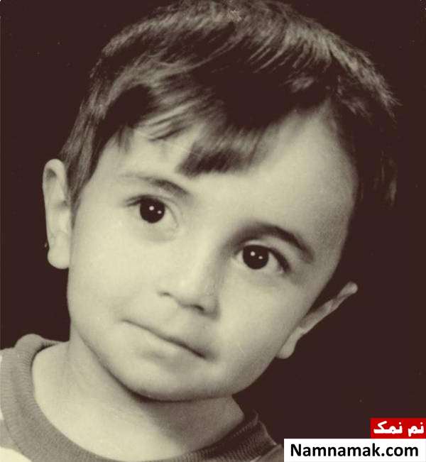 علی لهراسبی در کودکی