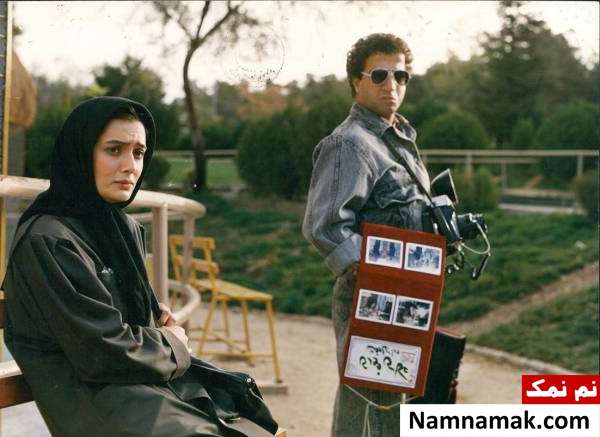 عکس هایی دیدنی از اولین فیلم های بازیگران علیرضا خمسه و آتنه فقیه نصیری در فیلم دو نفر و نصفی