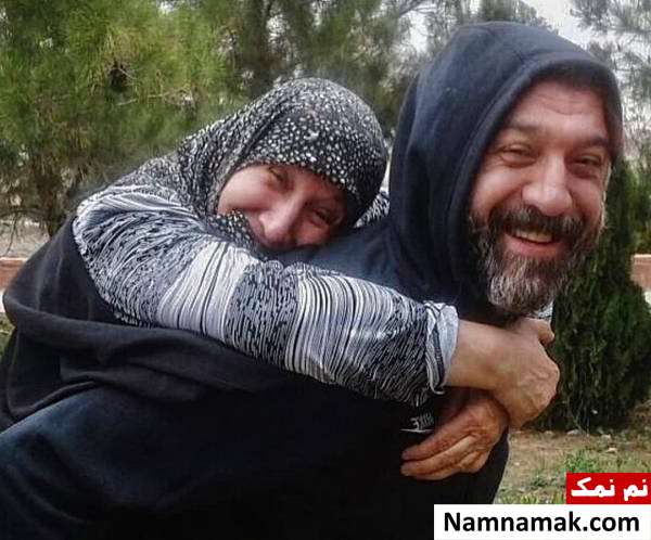 تسلیت هنرمندان به درگذشت علی انصاریان فوتبالیست و بازیگر عکسی از علی انصاریان و مادرش