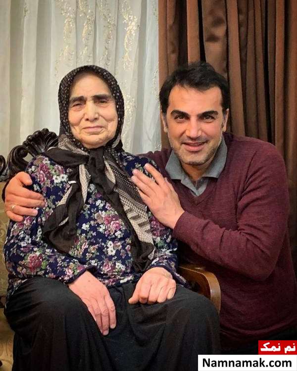 تصاویری جدید و دیدنی از بازیگران و مادرانشان کوروش سلیمانی و مادرش در کنار هم