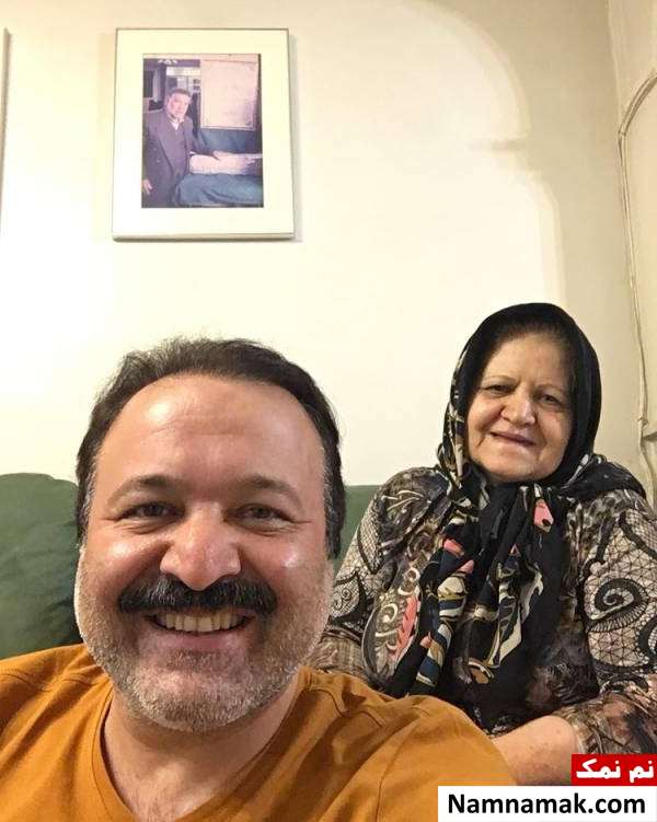 تصاویری جدید و دیدنی از بازیگران و مادرانشان عکس سیدعلی صالحی و مادرش