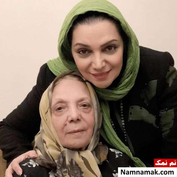 تصاویری جدید و دیدنی از بازیگران و مادرانشان عکس الهام پاوه نژاد و مادرش