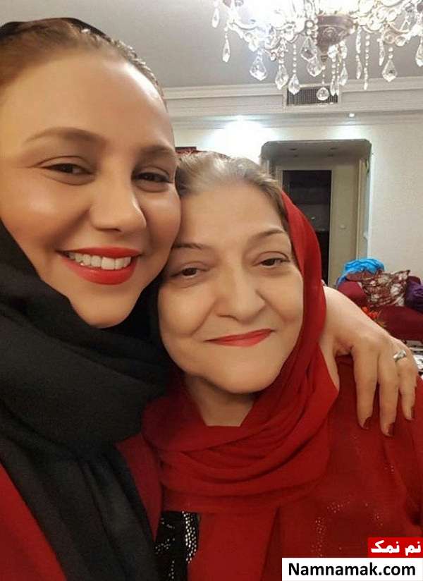 تصاویری جدید و دیدنی از بازیگران و مادرانشان بهنوش بختیاری در کنار مادرش