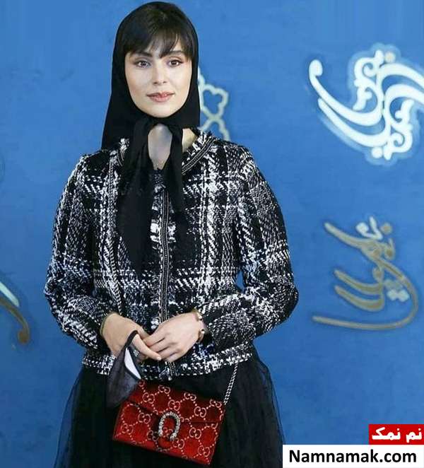 مدل مانتوی لاله مرزبان در جشنواره فجر