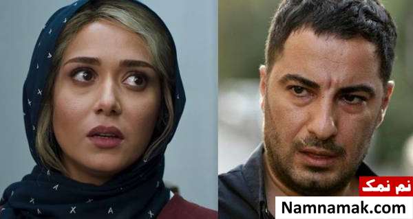 مشهورترین زوجهای هنری و جدید سینمای ایران پریناز ایزدیار و نوید محمدزاده در متری شیش و نیم