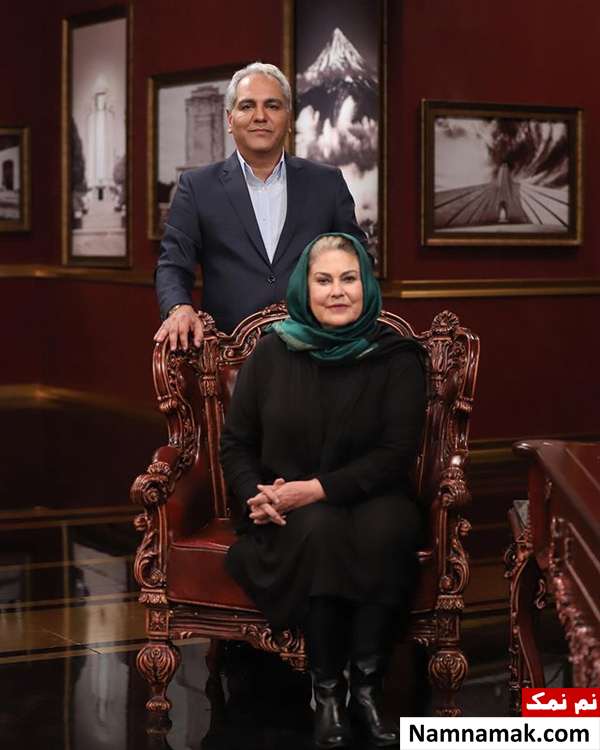 علت مجرد بودن مهرانه مهین ترابی در برنامه دورهمی مهرانه مهین ترابی و مهران مدیری در برنامه دورهمی