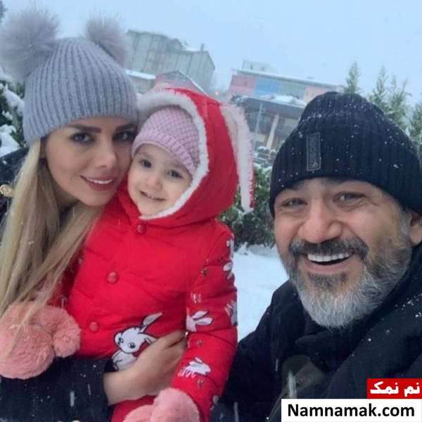 عکسهای اینستاگرام مهران غفوریان با همسر و دخترش عکسهای جدید مهران غفوریان با همسر و دخترش