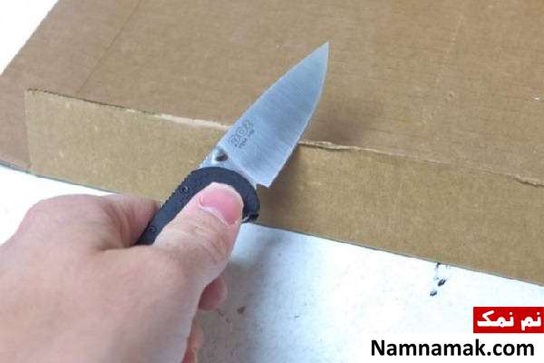 روش های ساده تیز کردن چاقو 