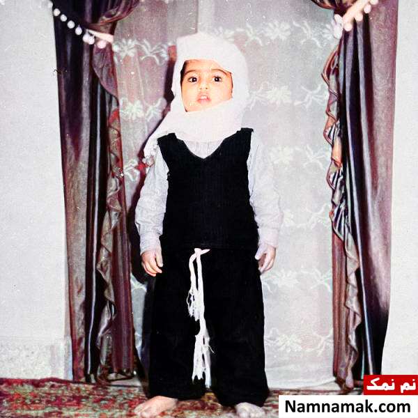 رامین راستاد در کودکی