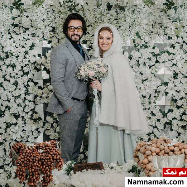 ازدواج نگین معتضدی و امین امانی