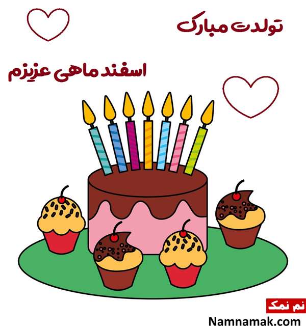 پیام تبریک تولد اسفند ماهی ها