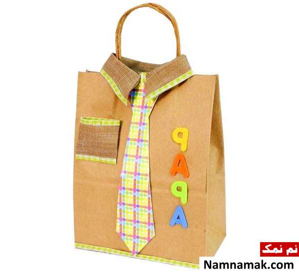 تزیین کادو برای روز پدر