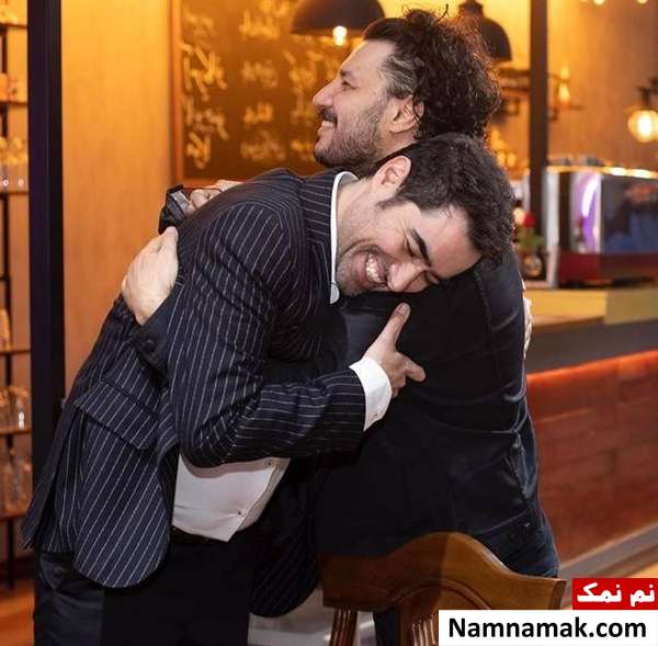 عکس های جالب از مهمانان برنامه همرفیق در پشت صحنه شهاب حسینی و جواد عزتی در پشت صحنه برنامه همرفیق