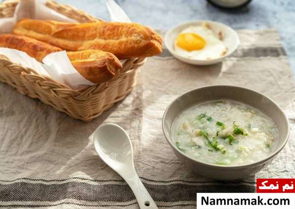 سوپ در صبحانه چینی