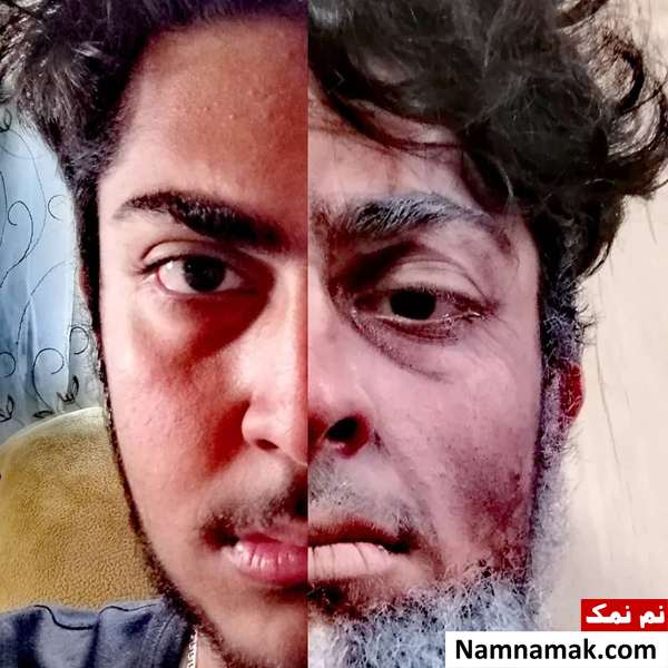 زندگینامه هانی مختارنژاد عربی و همسرش گریم متفاوت هانی مختارنژاد عربی