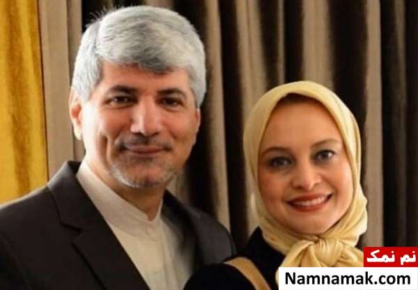 همسر بازیگران ایرانی که شغل آنها بازیگری نیست مریم کاویانی و همسرش رامین مهمان پرست