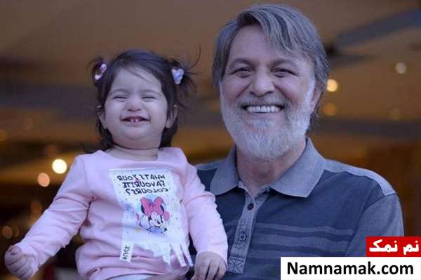 بازیگران و چهره های مشهور ایرانی در کنار نوه هایشان امین تارخ و نوه اش