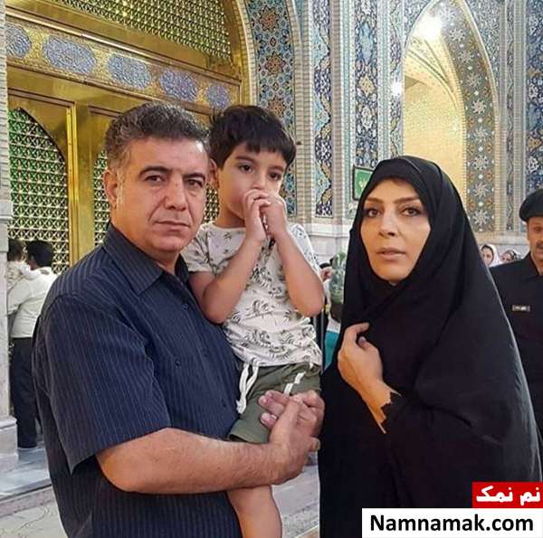 بازیگران و چهره های مشهور ایرانی در کنار نوه هایشان حسن شکوهی و نوه و همسرش