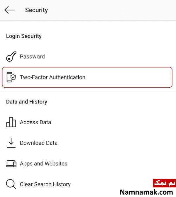 احراز هویت دو مرحله ای اینستاگرام