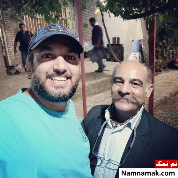 متین اوجانی و سیاوش چراغی پور در فیلم ایران 68