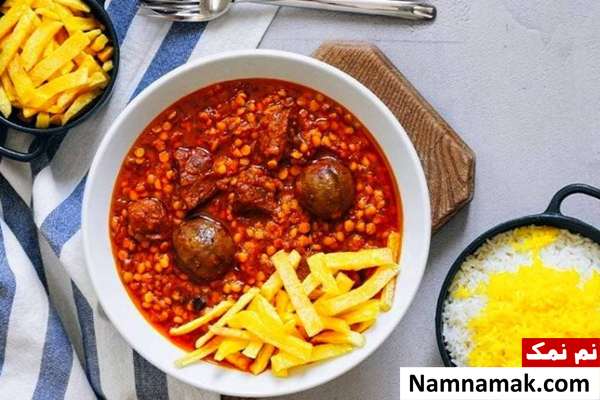 آموزش تهیه خورش قیمه 