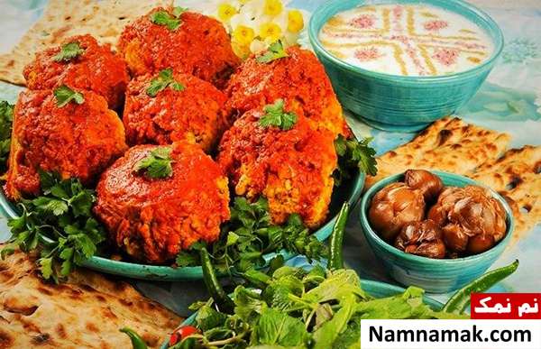 طرز تهیه کوفته محلی