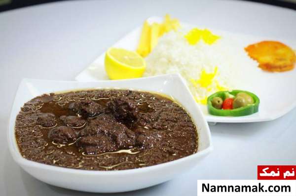 طرز تهیه فسنجان محلی