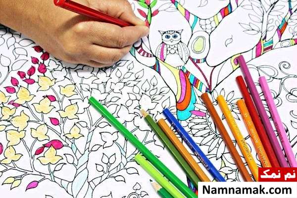 بهترین بازی های والدین با بچه ها از 1 سال تا نوجوانی کتاب های رنگ آمیزی برای بازی با کودکان