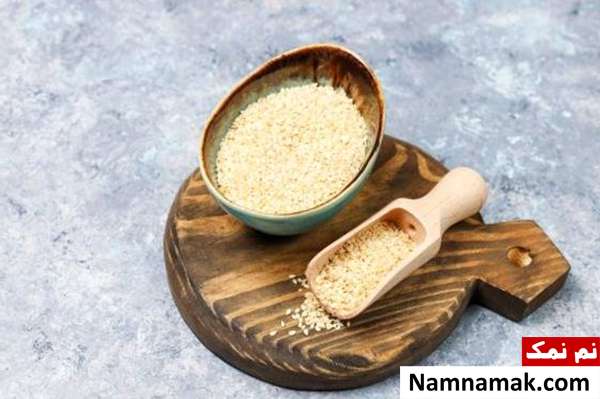 لیست خوردنی های گیاهی سرشار از آهن دانه های کنجد حاوی آهن غذایی مناسب بدن