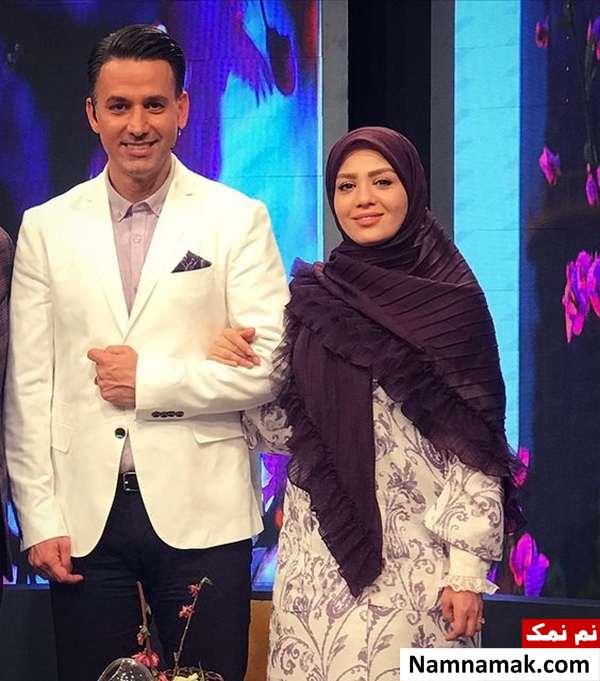 ازدواج مبینا نصیری مجری جنجالی با مهدی توتونچی مبینا نصیری و همسرش مهدی توتونچی