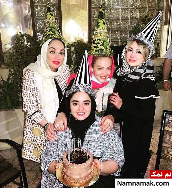جشن تولد نرگس محمدی با حضور بازیگران + عکس الهام حمیدی ، بهاره رهنما و نیوشا ضیغمی در تولد نرگس محمدی