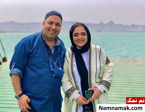 جشن تولد نرگس محمدی با حضور بازیگران + عکس علی اوجی و نرگس محمدی