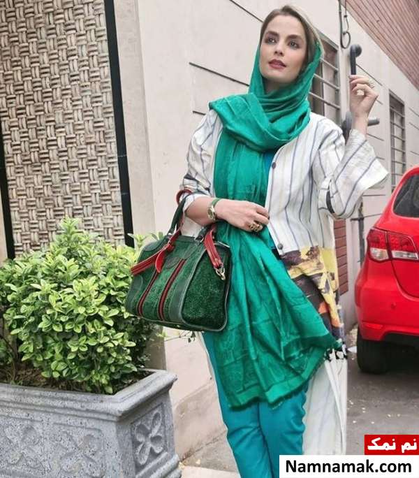 تیپ جدید و بهاری سپیده خداوردی + عکس مدل مانتو سپیده خداوردی
