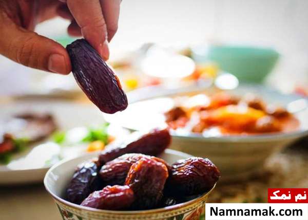 دلیل و اهمیت خوردن خرما در ماه رمضان کنترل اشتها یک علت خوردن خرما در ماه رمضان