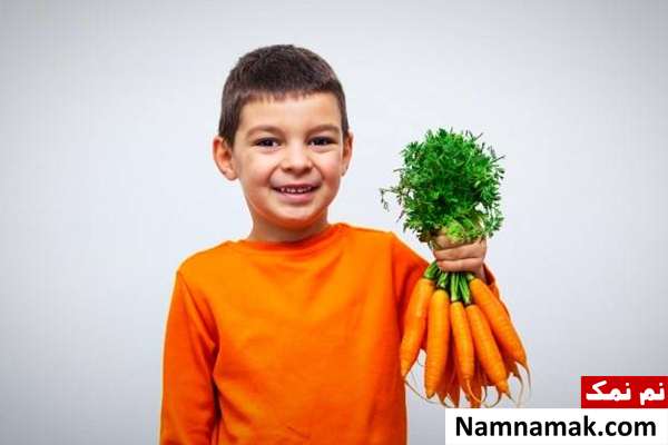فواید هویج برای کودکان