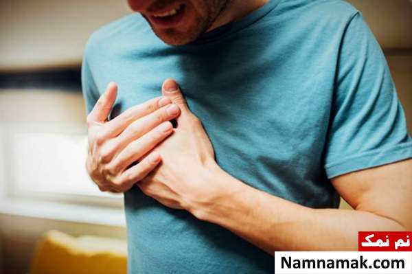 سکته قلبی از عوارض آنهیدروزیس 