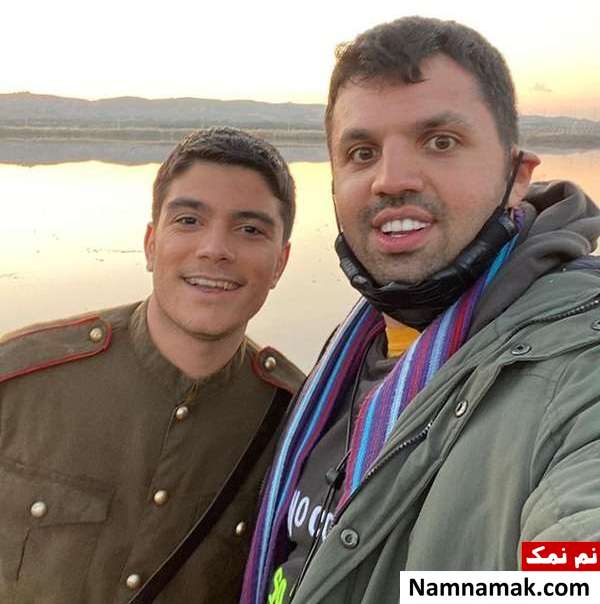 محمد رشنو و امید معلم در فیلم چند قدم آن طرف تر