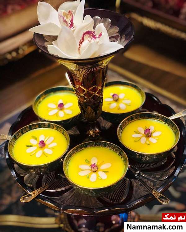 طرز تهیه مشکوفی دسر مازندرانی برای افطاری دلچسپ مشکوفی مازندرانی
